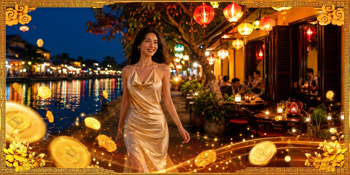 Không gian giải trí casino bên ly cà phê Việt Nam tại Hội An
